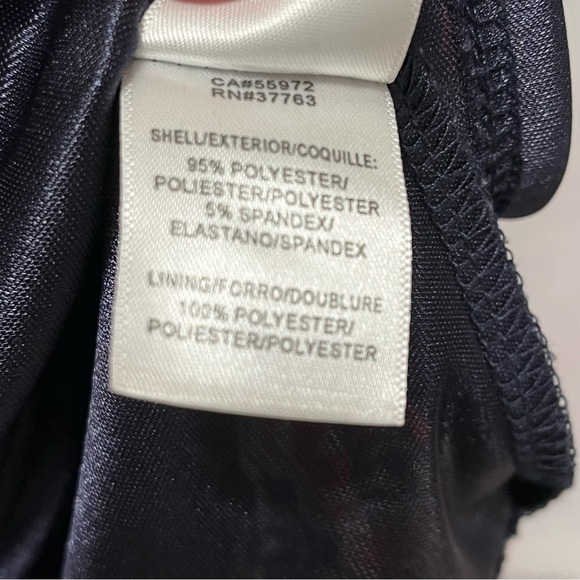 LAUNDRY by SHELLI SEGAL Aztec Shift Dress‎ Size L Mandarin Red Multi Liquid Knit - Picture 14 of 16